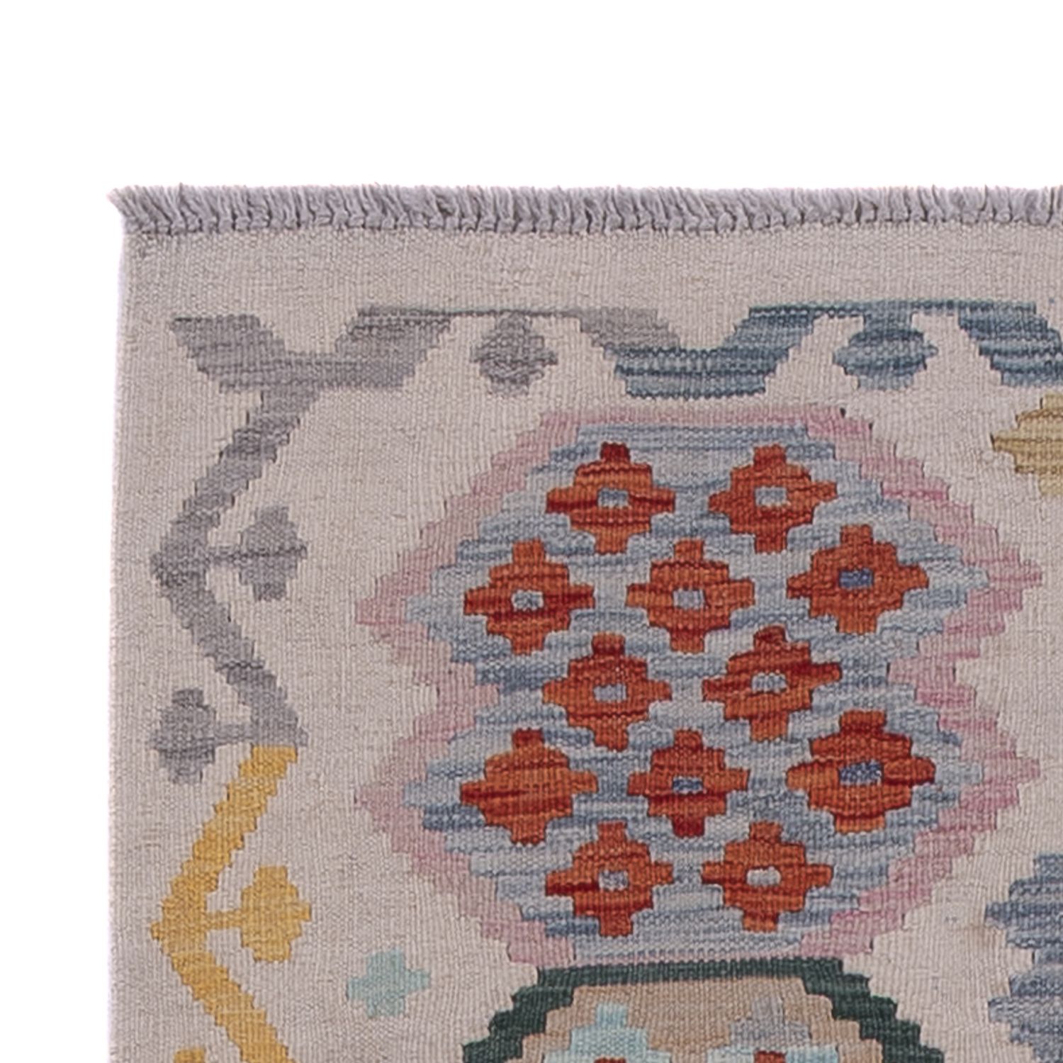 Runner Kelim Rug - Splash - 299 x 87 cm - multicolored