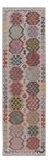 Runner Kelim Rug - Splash - 299 x 87 cm - multicolored