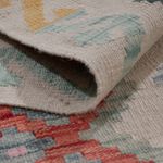 Runner Kelim Rug - Splash - 299 x 87 cm - multicolored