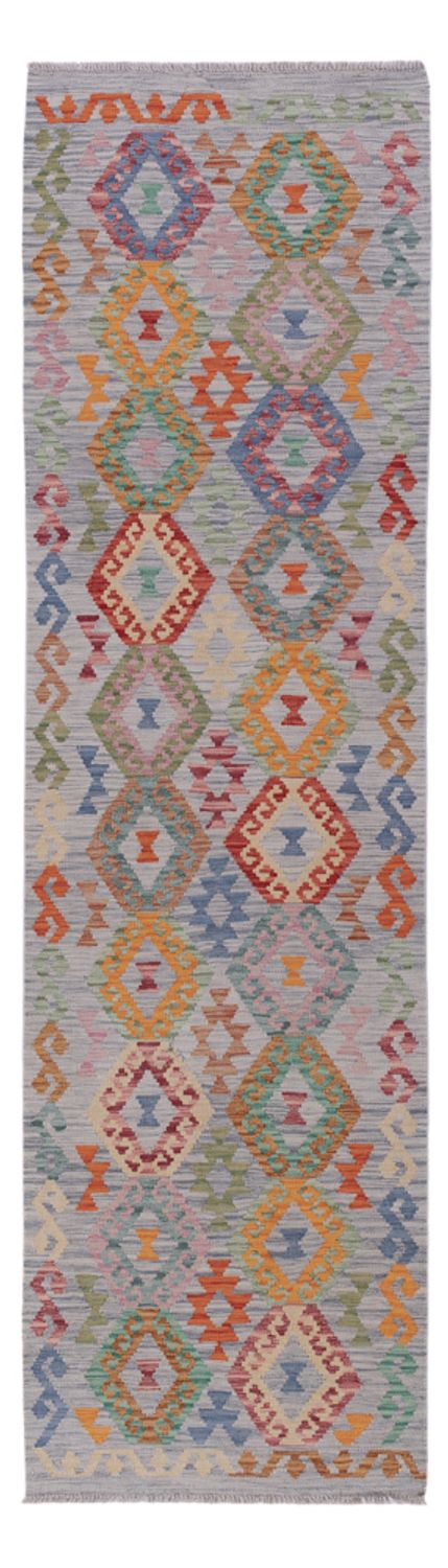 Runner Kelim Rug - Splash - 299 x 80 cm - multicolored