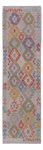 Runner Kelim Rug - Splash - 299 x 80 cm - multicolored