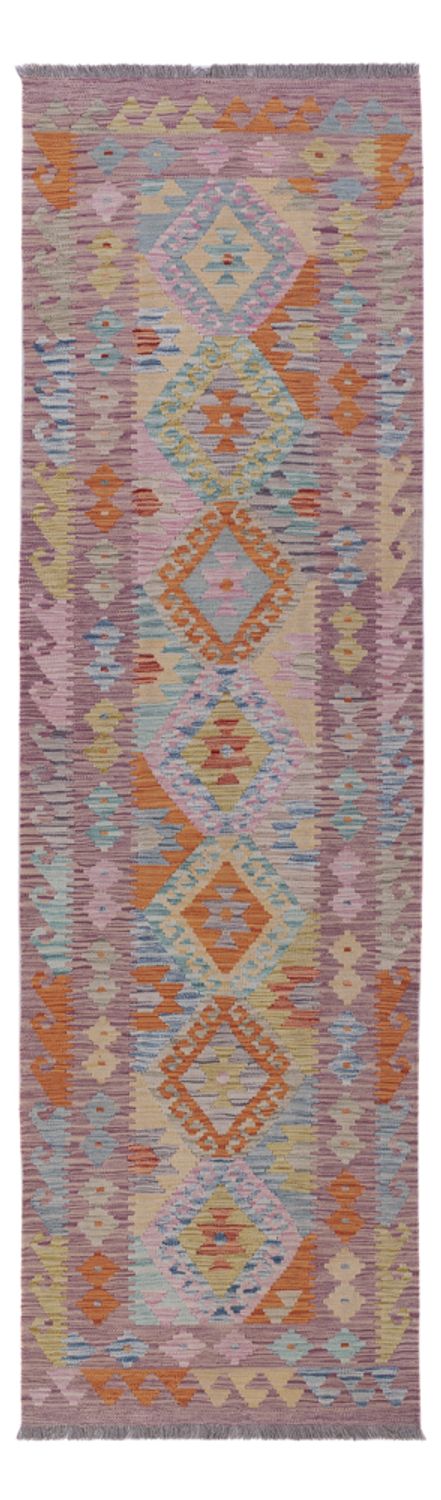 Runner Kelim Rug - Splash - 299 x 81 cm - multicolored