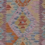Runner Kelim Rug - Splash - 299 x 81 cm - multicolored