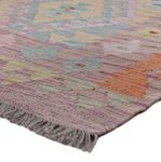 Runner Kelim Rug - Splash - 299 x 81 cm - multicolored