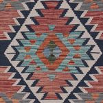 Runner Kelim Rug - Splash - 280 x 79 cm - multicolored