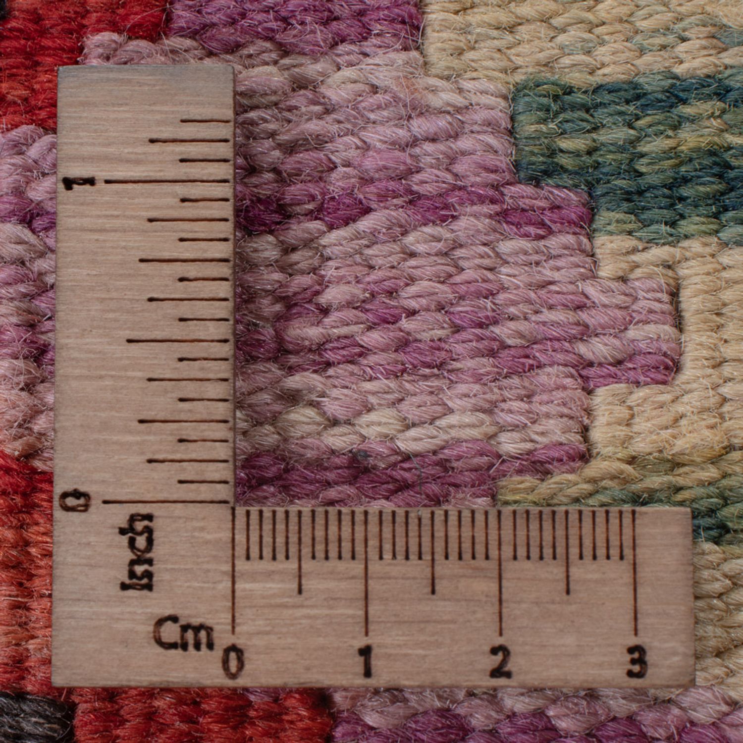 Runner Kelim Rug - Splash - 305 x 87 cm - multicolored