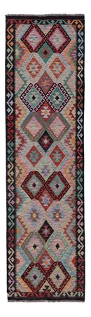 Runner Kelim Rug - Splash - 305 x 87 cm - multicolored