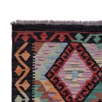 Runner Kelim Rug - Splash - 305 x 87 cm - multicolored