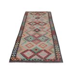 Runner Kelim Rug - Splash - 305 x 87 cm - multicolored