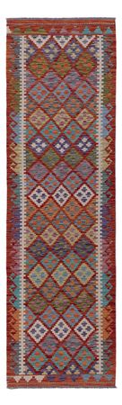 Runner Kelim Rug - Splash - 294 x 81 cm - multicolored