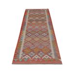 Runner Kelim Rug - Splash - 294 x 81 cm - multicolored