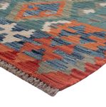 Runner Kelim Rug - Splash - 296 x 83 cm - multicolored
