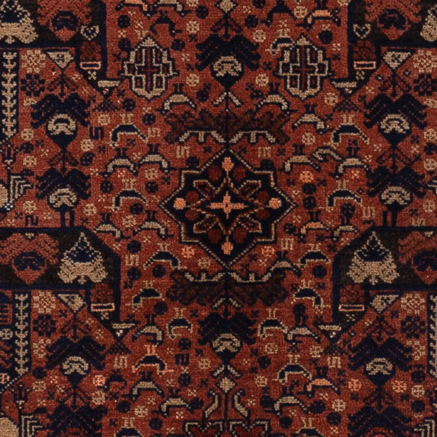 Baluch tapijt - 176 x 119 cm - donkerrood