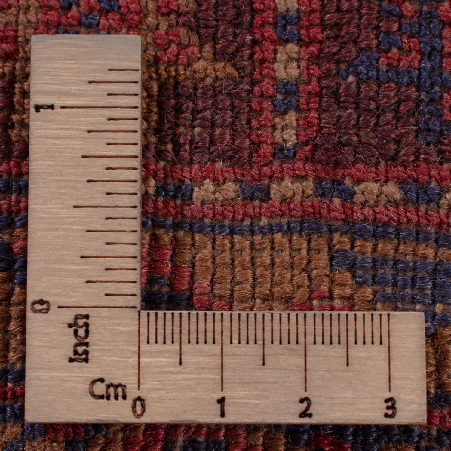 Kelim Rug - Oriental - 193 x 152 cm - dark red