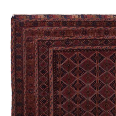 Kelim Rug - Oriental - 193 x 152 cm - dark red