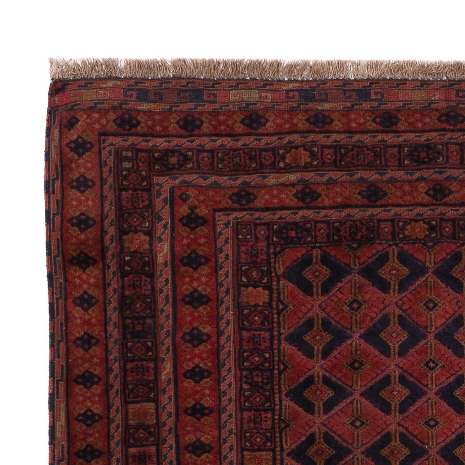 Kelim Rug - Oriental - 193 x 148 cm - dark red