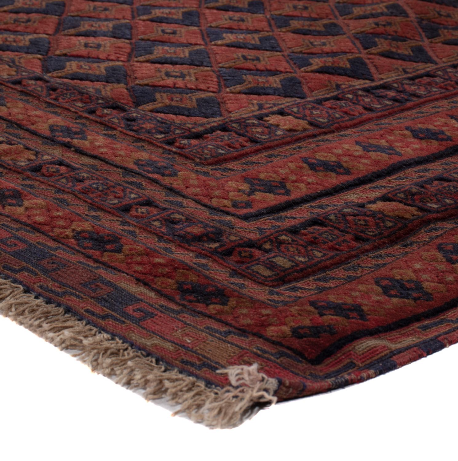 Kelim Rug - Oriental - 193 x 148 cm - dark red