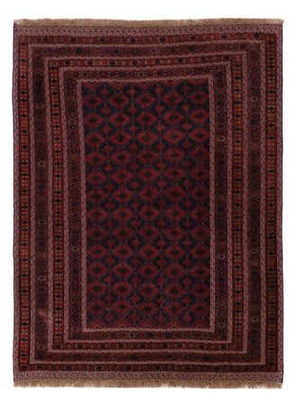 Kelim Rug - Oriental - 198 x 155 cm - dark red