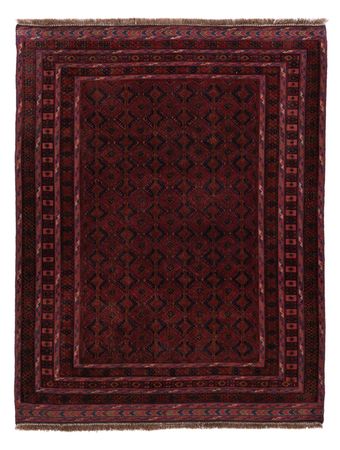 Kelim Rug - Oriental - 194 x 152 cm - dark red