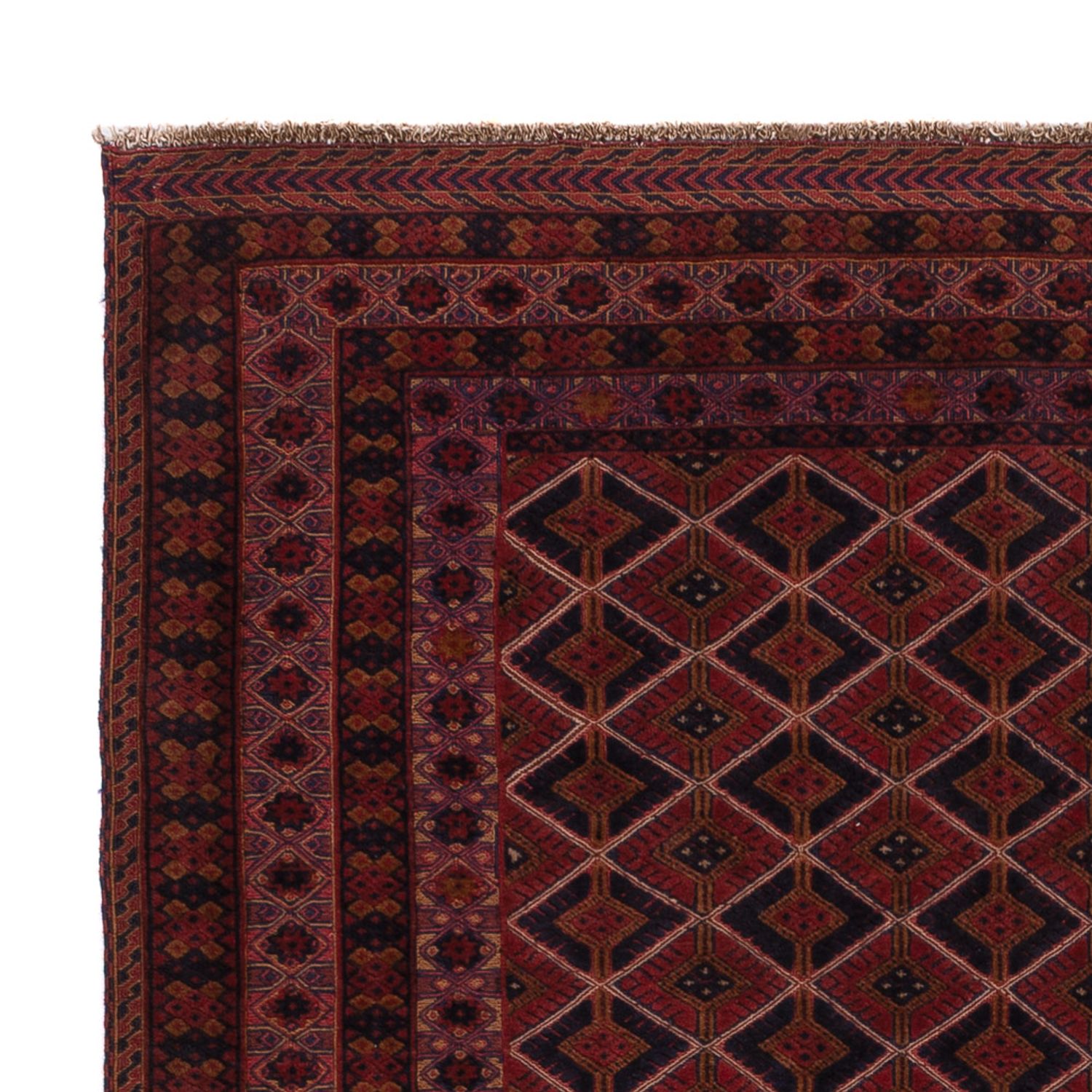 Kelim Rug - Oriental - 191 x 155 cm - dark red