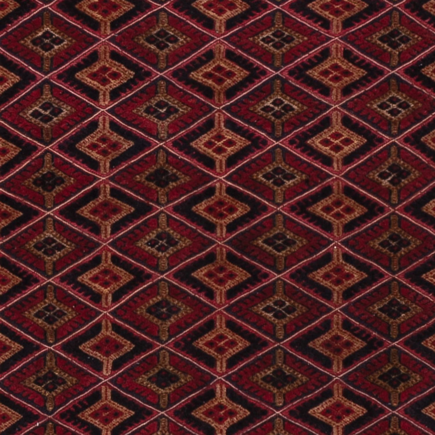 Kelim Rug - Oriental - 196 x 156 cm - dark red