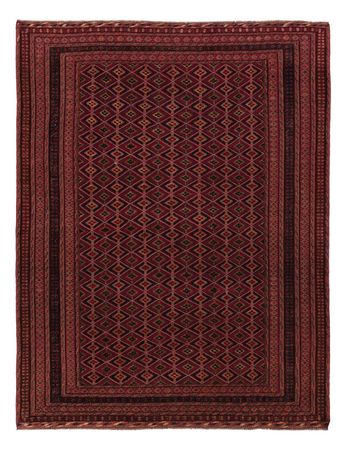 Kelim Rug - Oriental - 196 x 156 cm - dark red