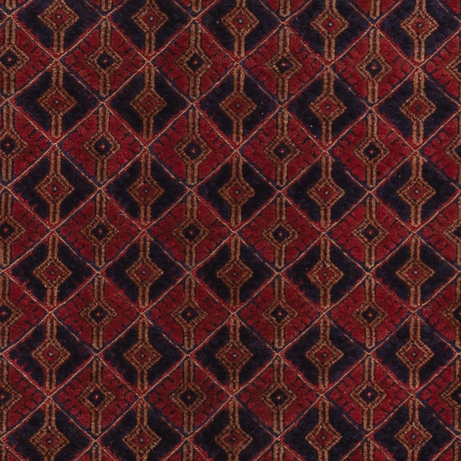 Kelim Rug - Oriental - 190 x 148 cm - dark red