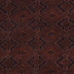 Kelim Rug - Oriental square  - 189 x 156 cm - dark red