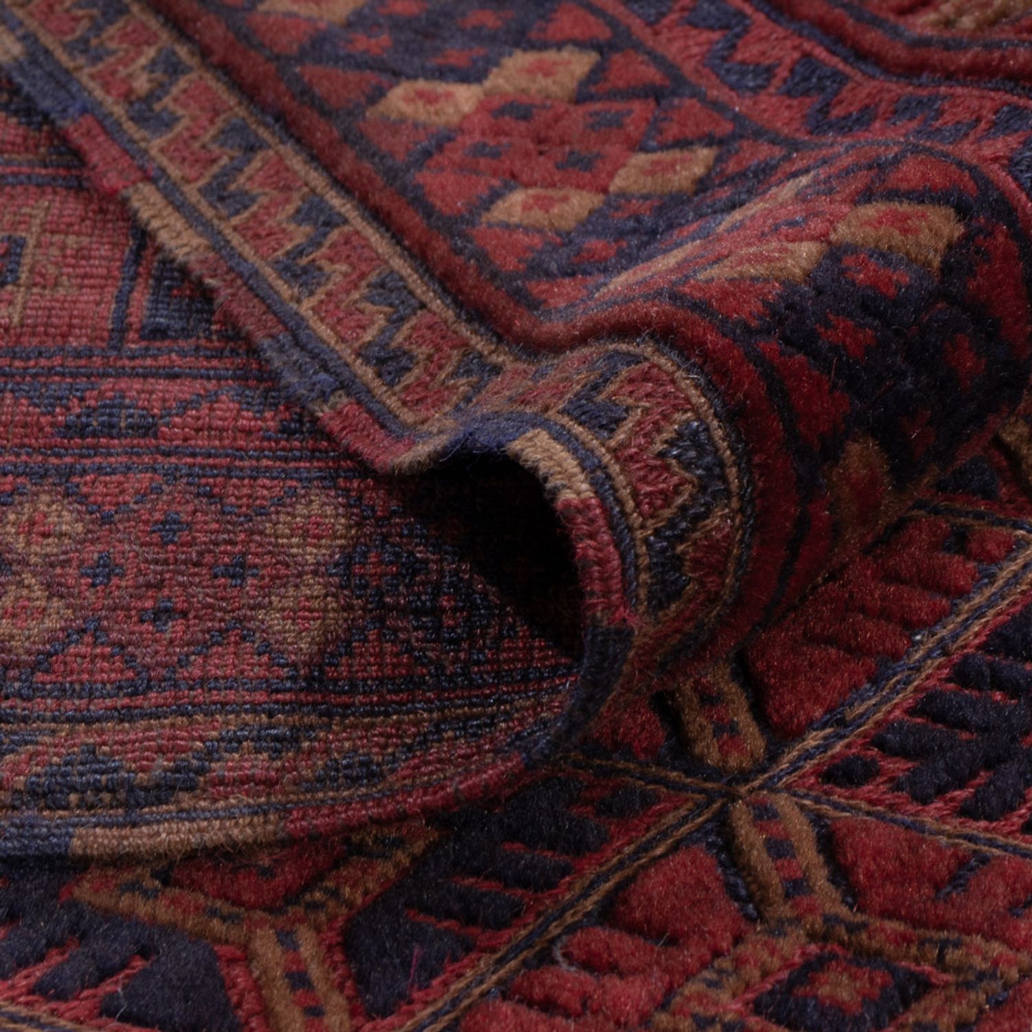 Kelim Rug - Oriental - 195 x 164 cm - dark red