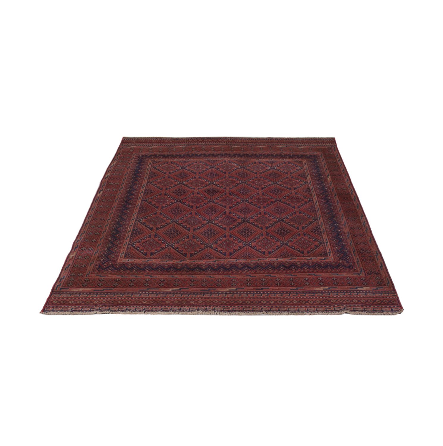 Kelim Rug - Oriental - 190 x 132 cm - dark red