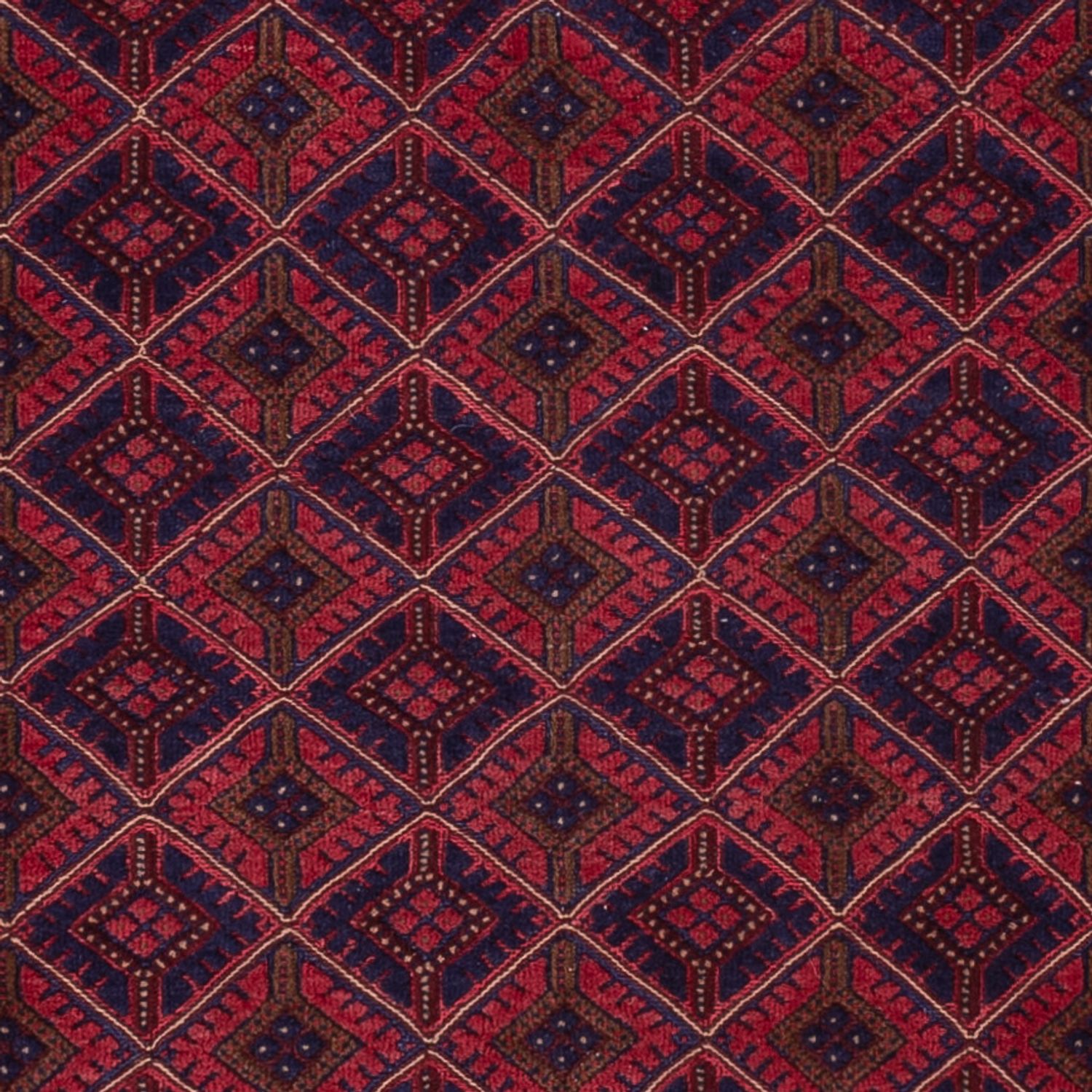 Kelim Rug - Oriental - 205 x 152 cm - dark red