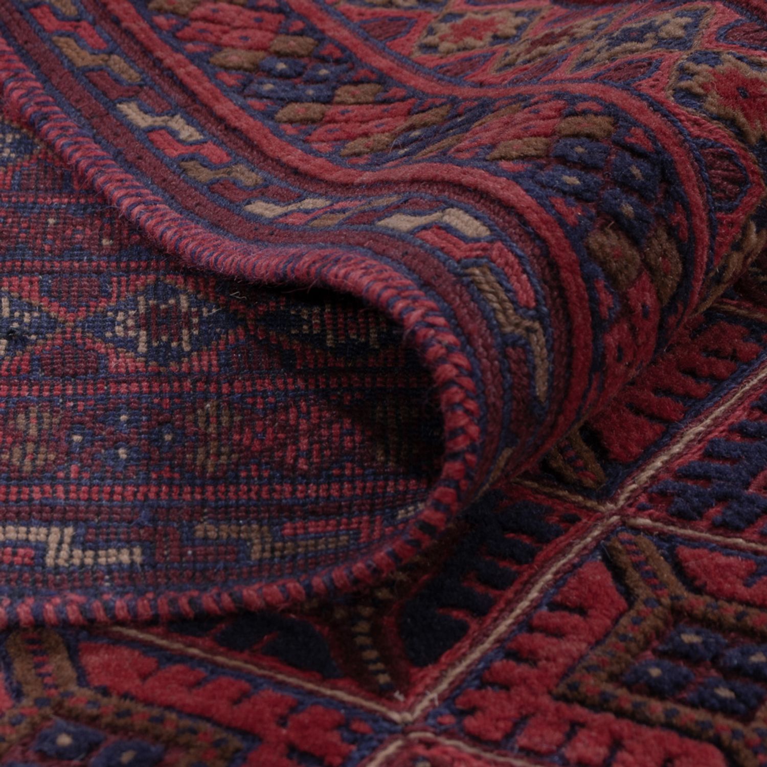 Kelim Rug - Oriental - 205 x 152 cm - dark red