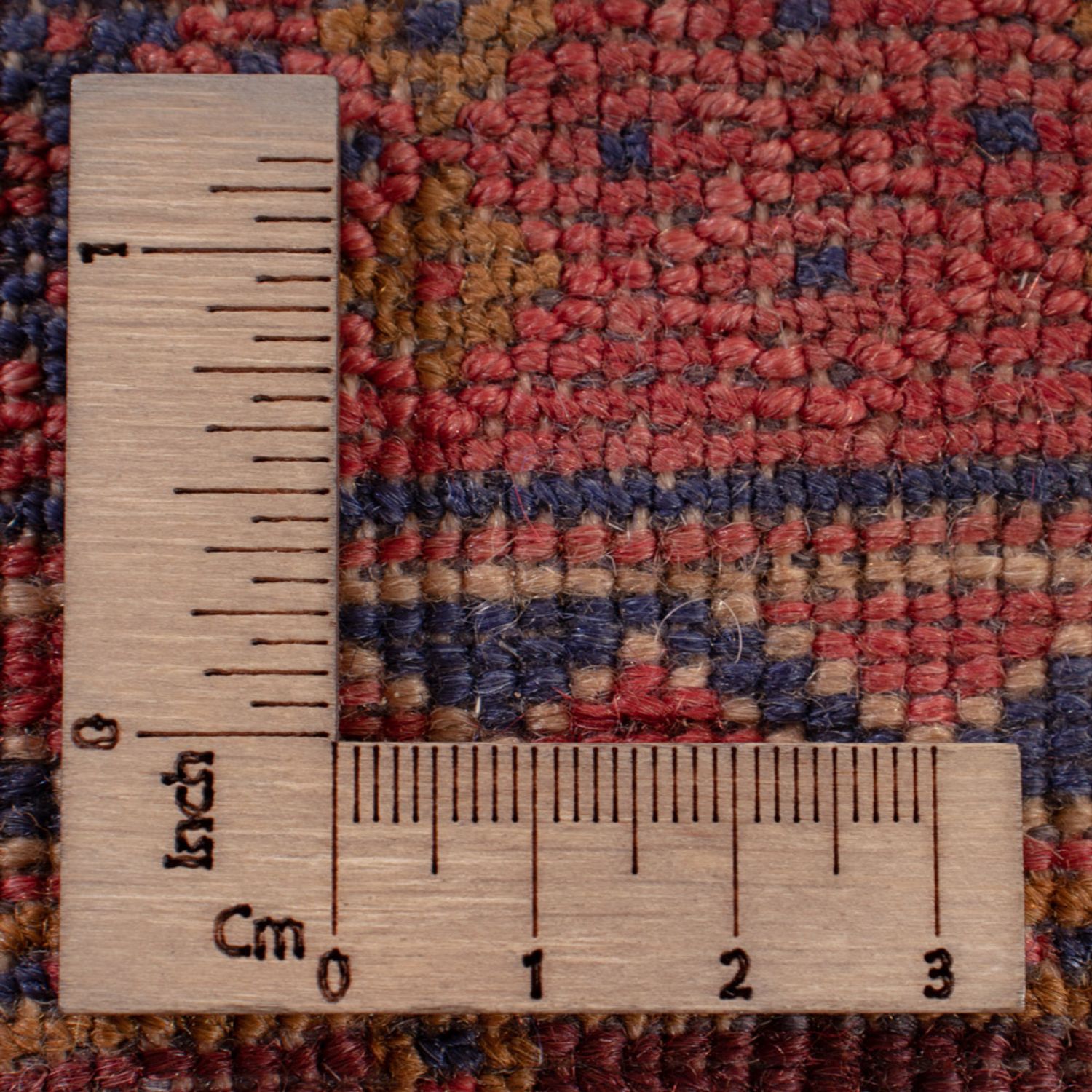 Kelimteppe - Orientalsk - 190 x 168 cm - mørk rød