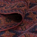 Kelimteppe - Orientalsk - 195 x 145 cm - mørk rød