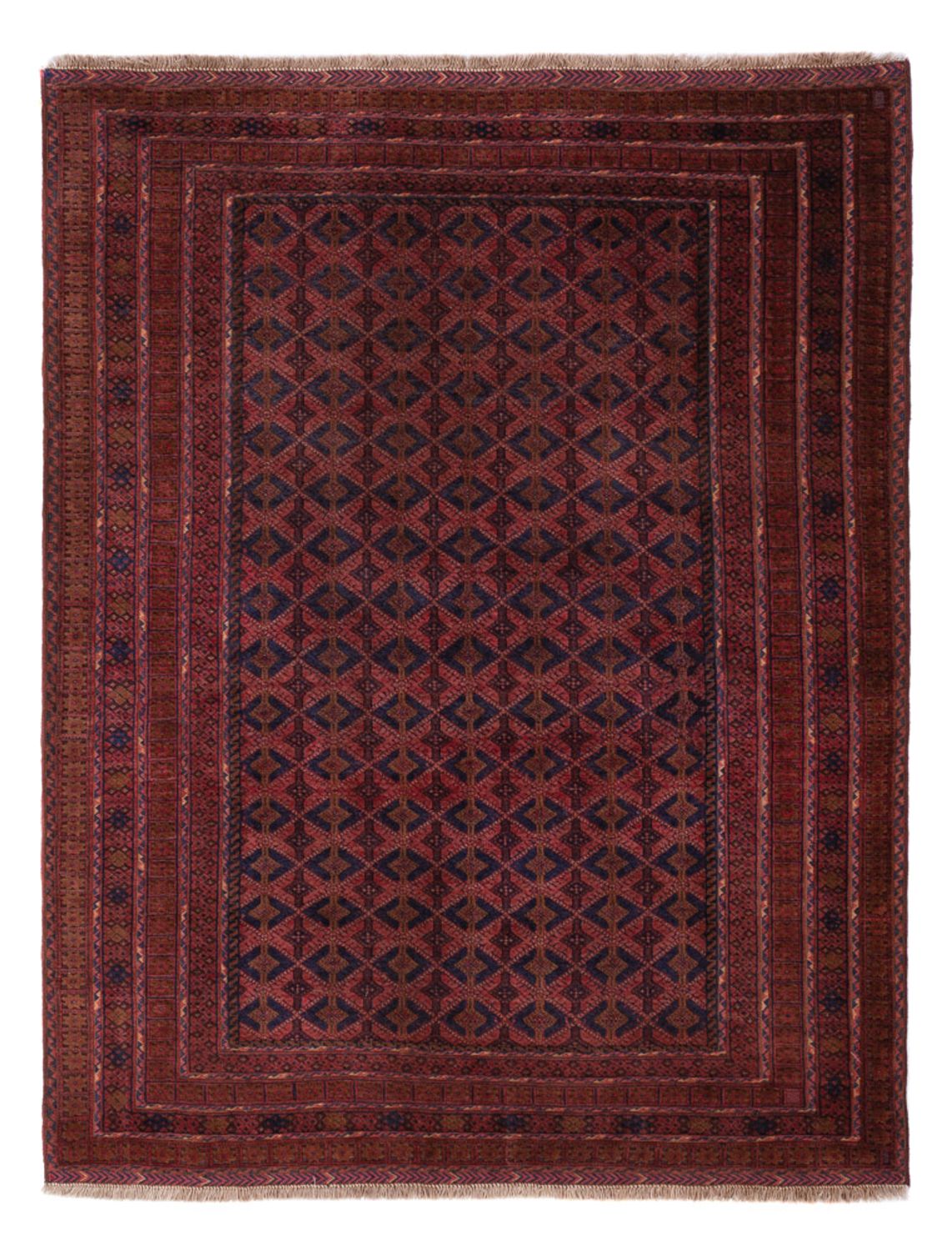 Kelim Rug - Oriental - 205 x 155 cm - dark red