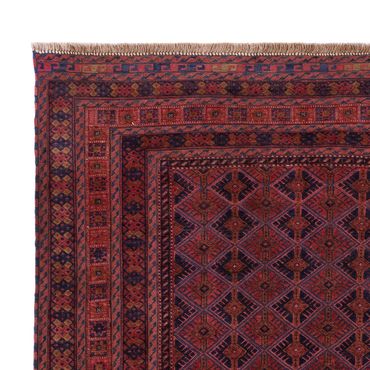 Kelim Rug - Oriental - 194 x 152 cm - dark red