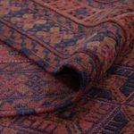 Kelim Rug - Oriental - 194 x 152 cm - dark red