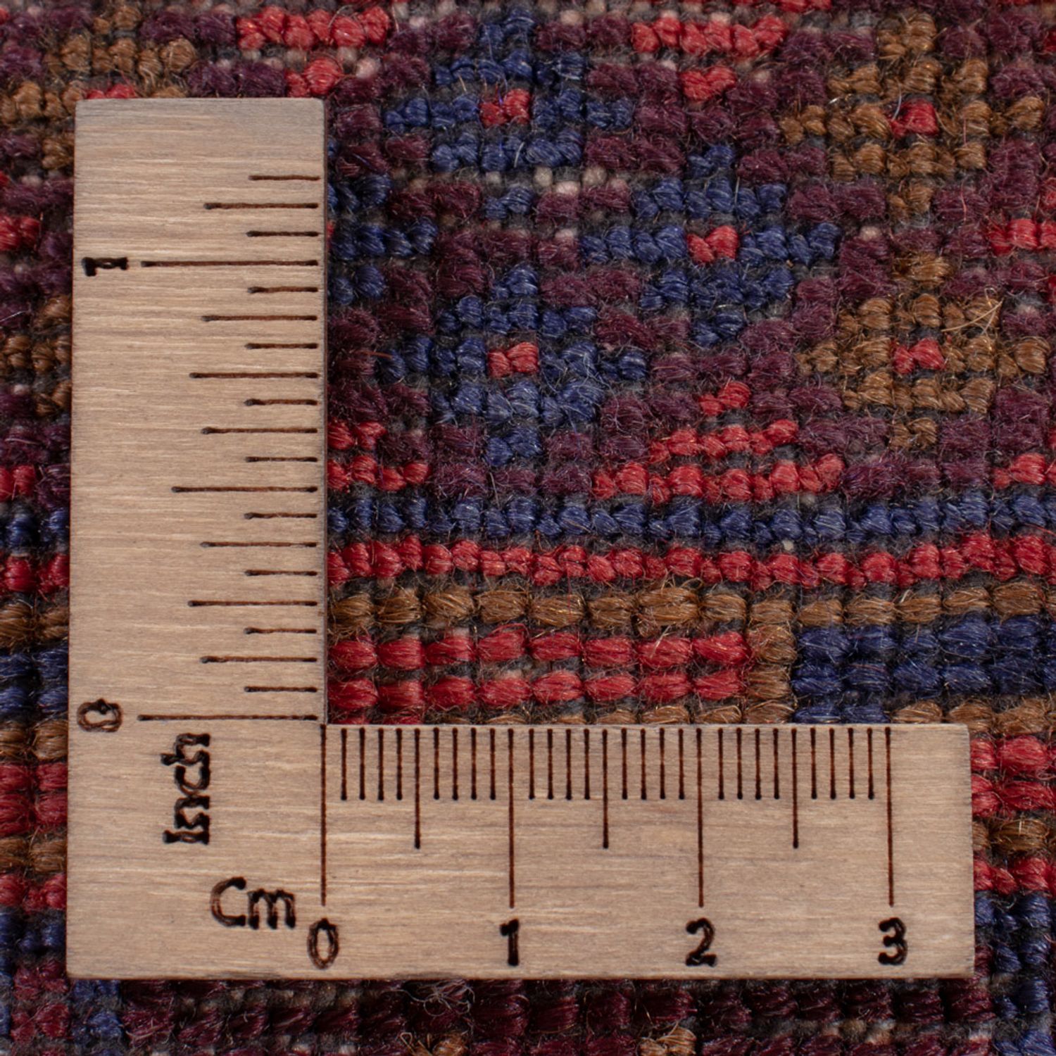 Kelimteppe - Orientalsk - 205 x 155 cm - mørk rød