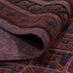 Kelimteppe - Orientalsk - 205 x 155 cm - mørk rød