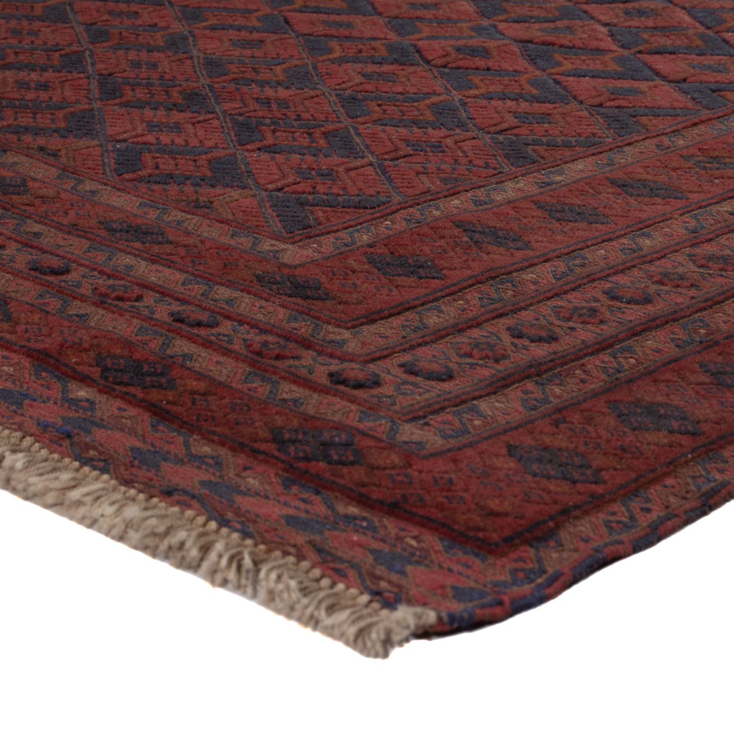 Kelim Rug - Oriental - 200 x 156 cm - dark red
