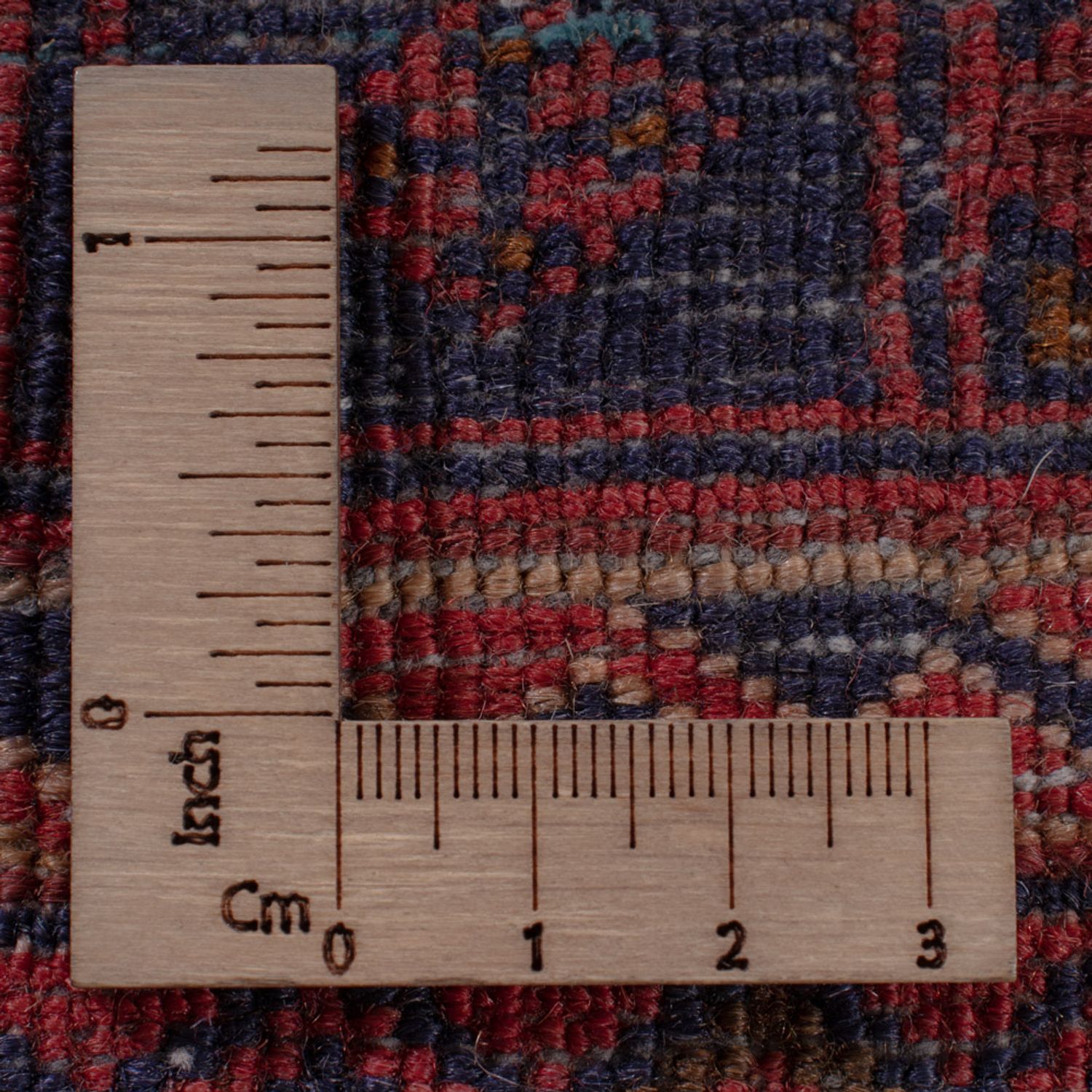 Kelimteppe - Orientalsk - 192 x 143 cm - mørk rød