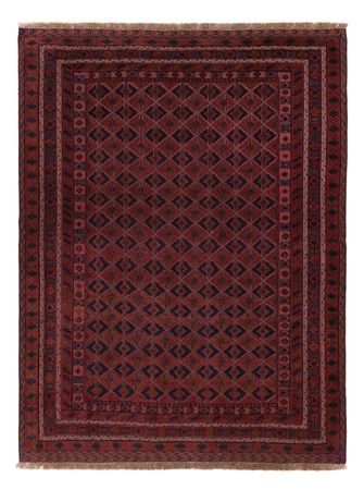 Kelimteppe - Orientalsk - 192 x 143 cm - mørk rød