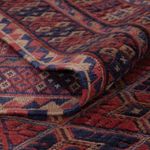 Kelim Rug - Oriental - 190 x 152 cm - dark red