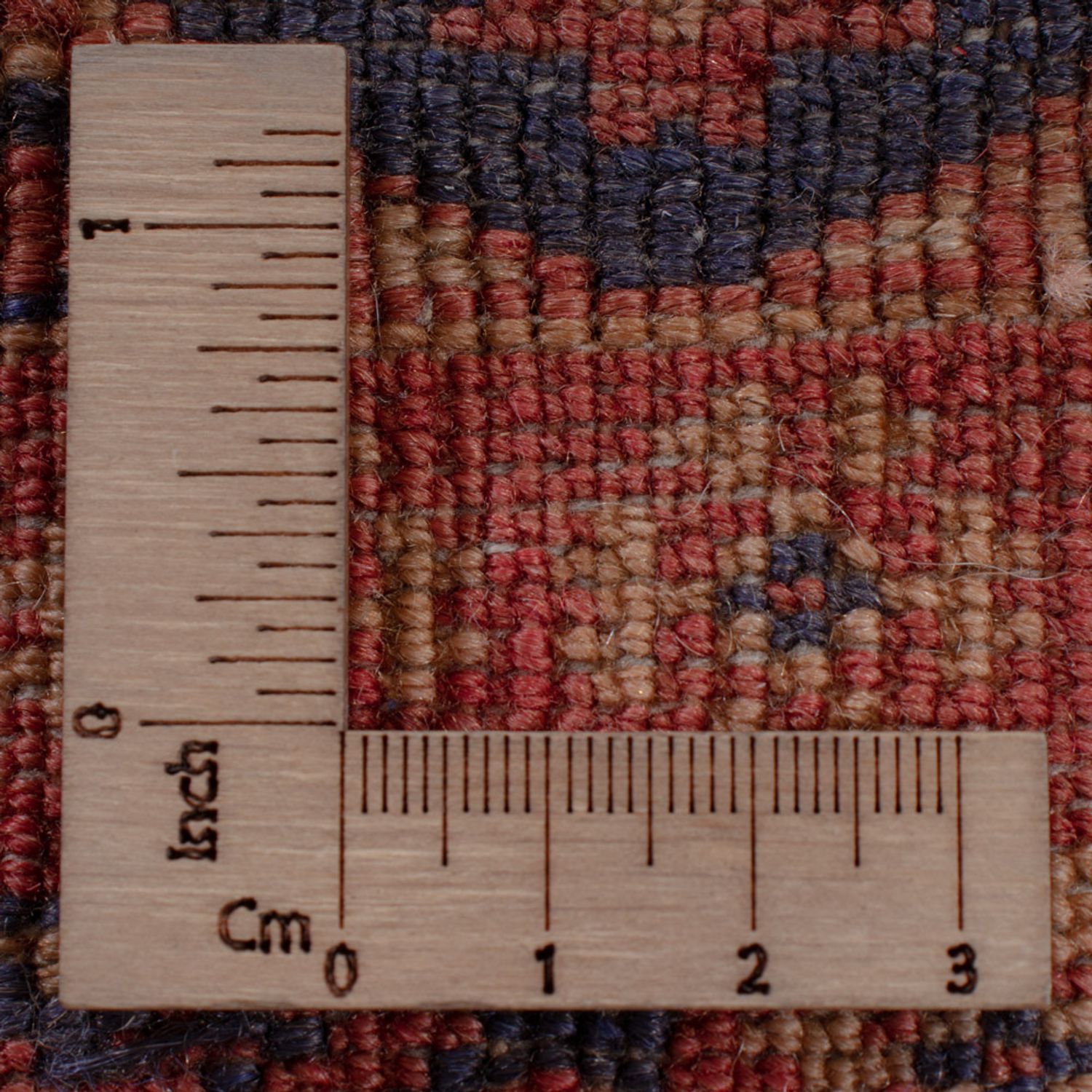 Kelimteppe - Orientalsk - 207 x 156 cm - mørk rød