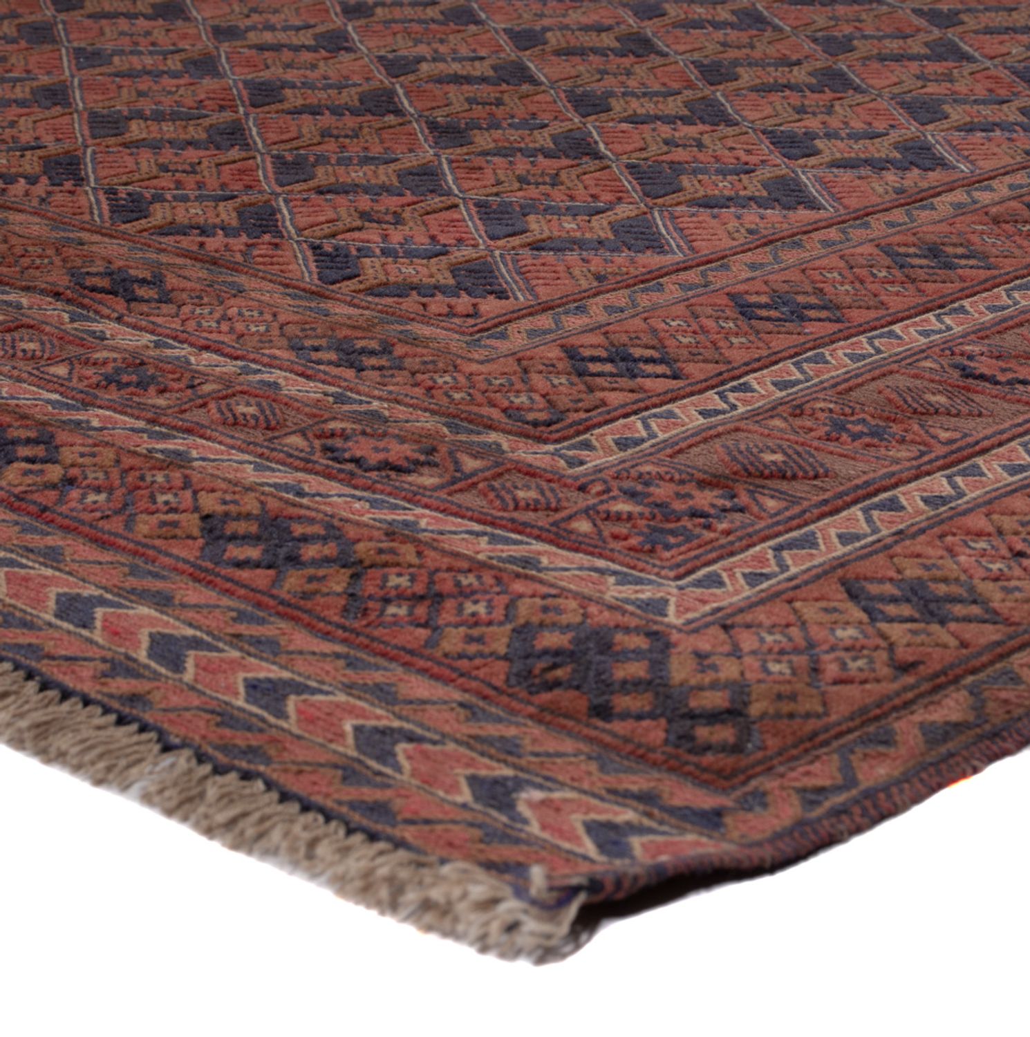Kelim Rug - Oriental - 198 x 162 cm - dark red