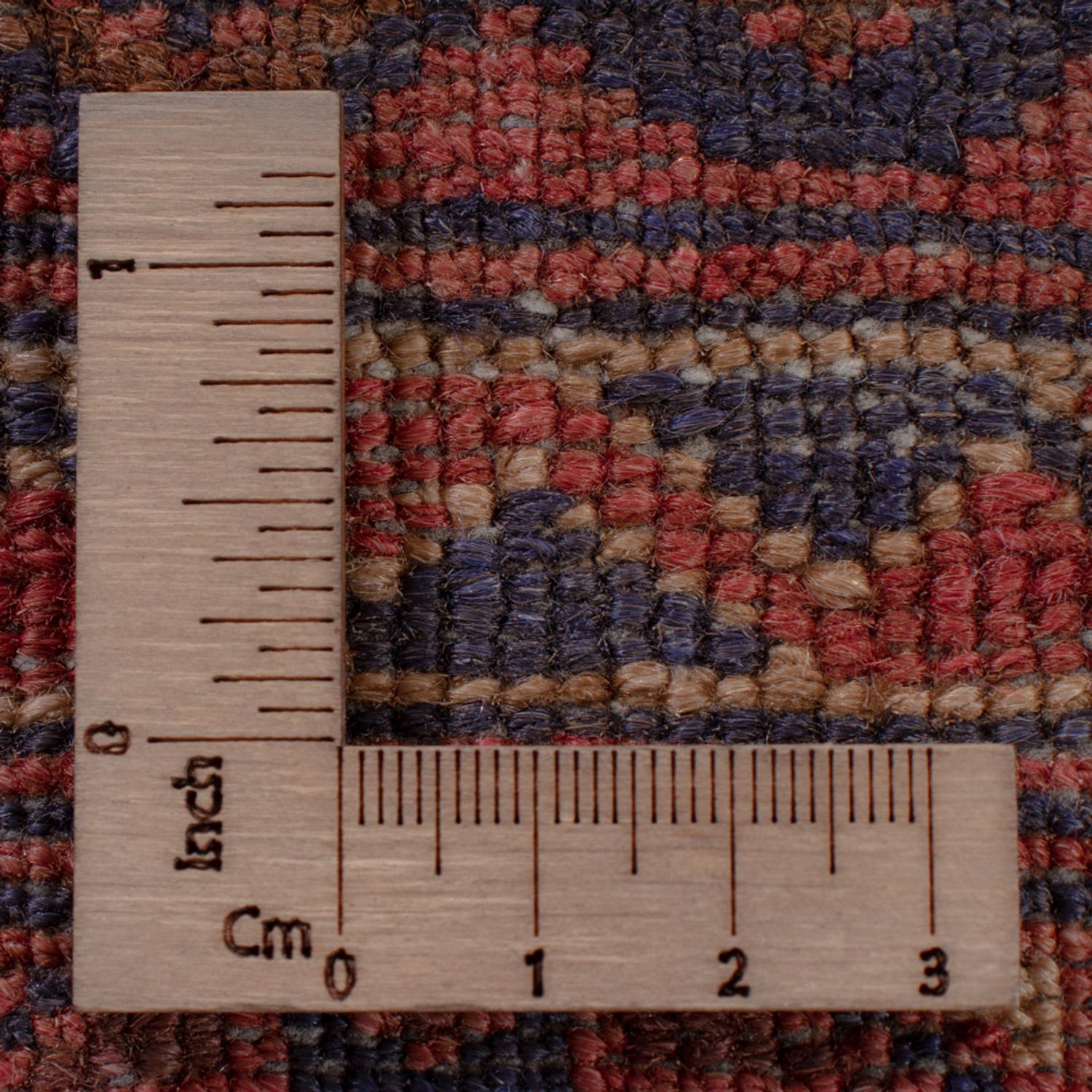 Kelim Rug - Oriental - 198 x 162 cm - dark red