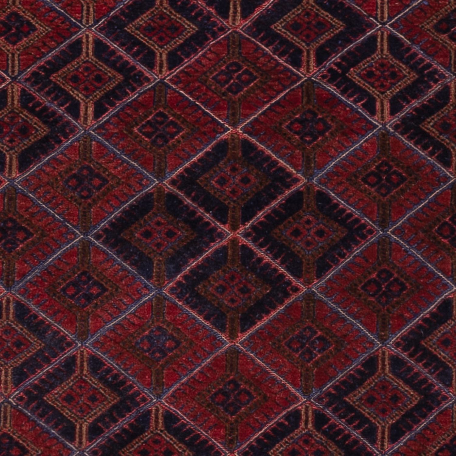 Kelim Rug - Oriental - 182 x 155 cm - dark red