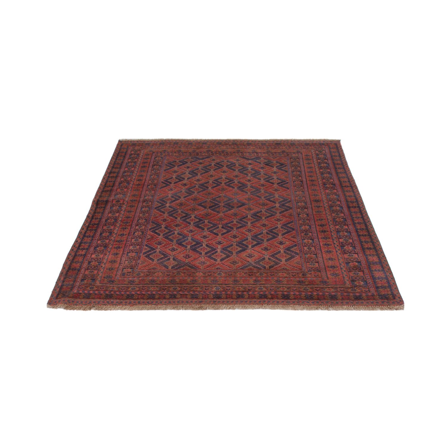 Kelim Rug - Oriental - 182 x 155 cm - dark red