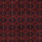 Kelimteppe - Orientalsk - 190 x 155 cm - mørk rød