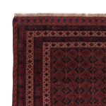 Kelimteppe - Orientalsk - 190 x 155 cm - mørk rød